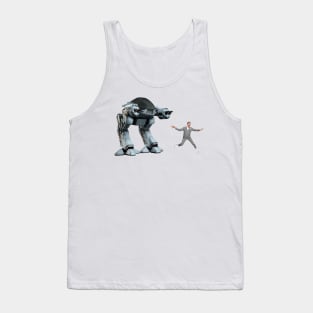 ED-209 vs. Pee-Wee Herman Tank Top